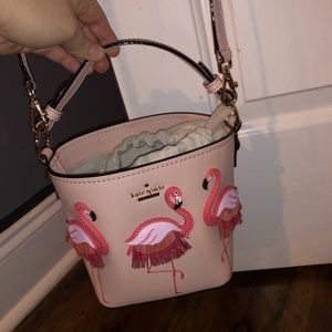 Kate spade flamingo purse